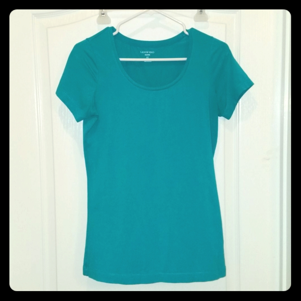Lands' End scoop tee